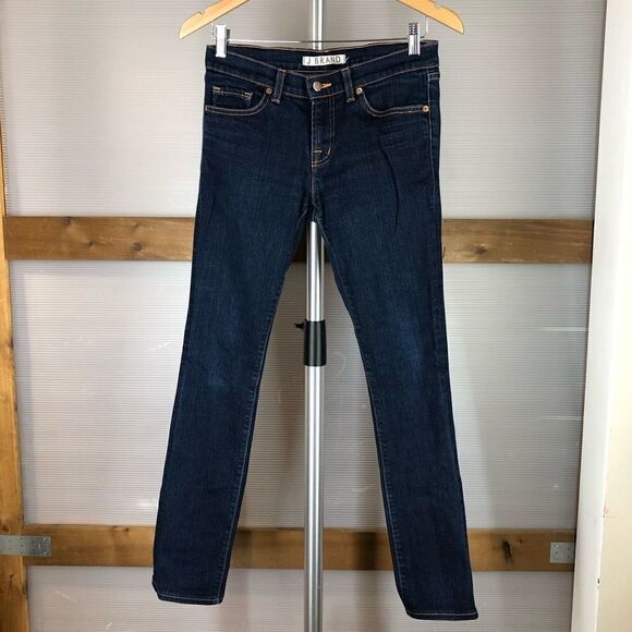 J BRAND 912 Ink Dark Wash Slim Denim Jeans Sz 27 - Picture 2 of 10